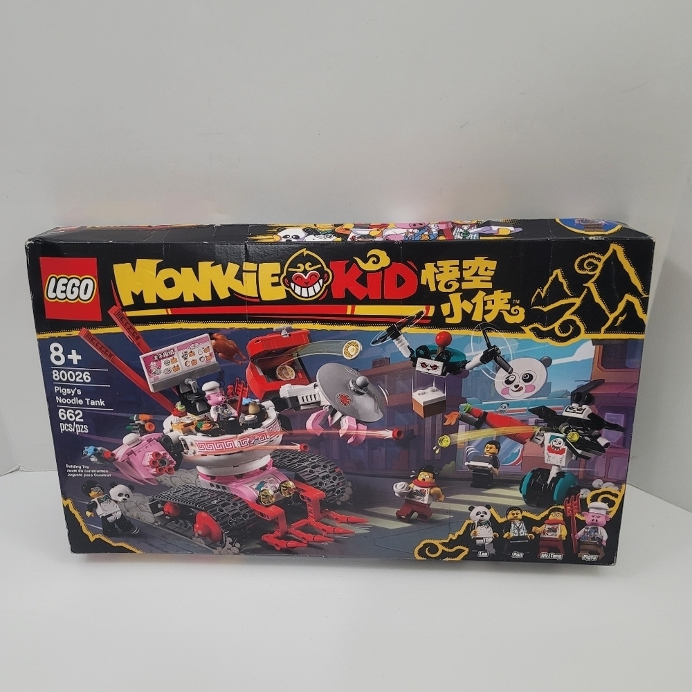 LEGO Monkie Kid 80026 Pigsy's Noodle Tank Building Set New Retired!